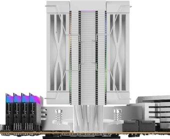 Устройство охлаждения(кулер) Bloody BD-AC230-ARGB1 ARGB Soc-AM5/AM4/1200/1700/1851 белый 4-pin 22-32dB Al+Cu LCD 230W 715gr Ret (BD-AC230-ARGB1-WH) - купить недорого с доставкой в интернет-магазине