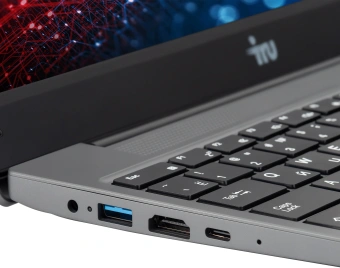Ноутбук IRU Tactio 14ALH Core i5 1235U 8Gb SSD256Gb Intel UHD Graphics 14" IPS FHD (1920x1080) FreeDOS grey WiFi BT Cam 4000mAh (2058896) - купить недорого с доставкой в интернет-магазине