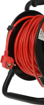 Удлинитель силовой Starwind ST-PSR4.20/G-20 3x1.5кв.мм 4розет. 20м ПВС 20A катушка оранжевый - купить недорого с доставкой в интернет-магазине