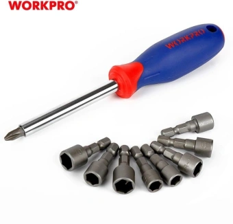 Набор инструментов Workpro WP202566 63 предмета (жесткий кейс) - купить недорого с доставкой в интернет-магазине