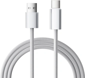 Кабель Romoss CB3038 1747008 ver2.0 USB (m)-USB Type-C (m) 1.2м белый - купить недорого с доставкой в интернет-магазине