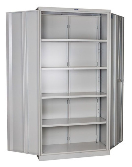 Шкаф для документов Практик M 18 915x370x1830мм серый (S20499380302) - купить недорого с доставкой в интернет-магазине