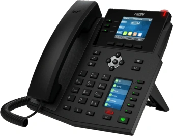Телефон IP Fanvil X4U V2 черный - купить недорого с доставкой в интернет-магазине