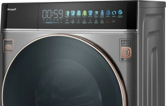 Стиральная машина Weissgauff WM 58411 Direct Drive Inverter Premium класс: A+++ загр.фронтальная макс.:11кг темно-серебристый инвертор - купить недорого с доставкой в интернет-магазине