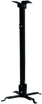 Кронштейн для проектора Buro PR04-100B черный макс.20кг потолочный поворот и наклон - купить недорого с доставкой в интернет-магазине