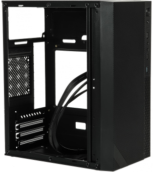 Корпус Accord ACC-263B черный без БП mATX 1x80mm 2xUSB2.0 1xUSB3.0 audio - купить недорого с доставкой в интернет-магазине