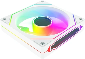 Вентилятор для корпуса Bloody CF-12 LCD ARGB 120х120x25 белый 4-pin 32дБ (упак.:1шт) (CF-12-ARGB120-WH) Ret - купить недорого с доставкой в интернет-магазине