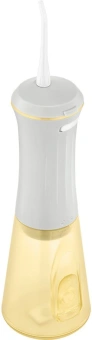 Ирригатор Kitfort КТ-5943 портатив. моностр. 2насад. серый/желтый - купить недорого с доставкой в интернет-магазине