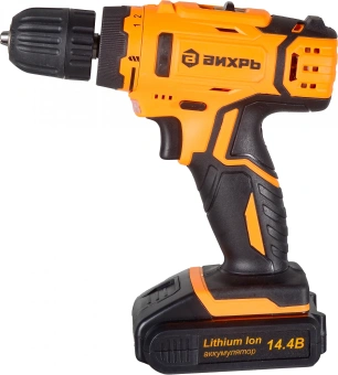 Дрель-шуруповерт Вихрь ДА-14,4Л-2К аккум. патрон:быстрозажимной (кейс в комплекте) (72/14/8) - купить недорого с доставкой в интернет-магазине