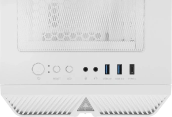 Корпус Montech Sky One Lite белый без БП ATX 5x120mm 5x140mm 2xUSB3.0 audio bott PSU - купить недорого с доставкой в интернет-магазине