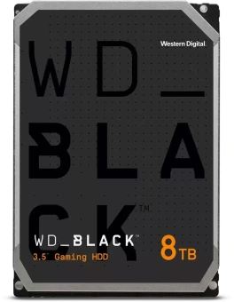Жесткий диск WD SATA-III 8TB WD8002FZBX Desktop Black (7200rpm) 256Mb 3.5" - купить недорого с доставкой в интернет-магазине