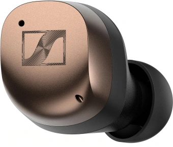 Гарнитура внутриканальные Sennheiser Momentum True Wireless 4 черный/медный беспроводные bluetooth в ушной раковине (700367 MTW4 BLACK COPPER) - купить недорого с доставкой в интернет-магазине