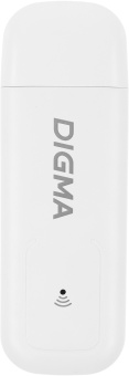 Модем 3G/4G Digma Dongle Wi-Fi DW1960 USB Wi-Fi Firewall +Router внешний белый - купить недорого с доставкой в интернет-магазине