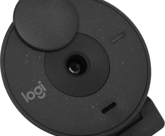 Камера Web Logitech HD Webcam Brio 300 черный 2Mpix (1920x1080) USB Type-C с микрофоном (960-001438) - купить недорого с доставкой в интернет-магазине