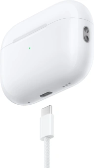 Гарнитура внутриканальные Apple AirPods Pro 2 2023 USB-C A3047/A3048/A2968 белый беспроводные bluetooth в ушной раковине (MTJV3HN/A) - купить недорого с доставкой в интернет-магазине