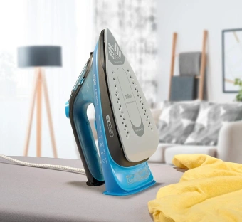 Утюг Braun FreeStyle 3 FI3194BK 2400Вт синий/черный - купить недорого с доставкой в интернет-магазине
