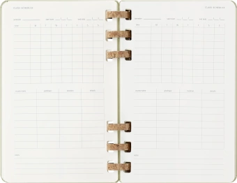 Еженедельник Moleskine ACADEMIC SPIRAL DHSPK5212AMWH3 Large 150х210мм 200стр. кремовые страницы спираль киви - купить недорого с доставкой в интернет-магазине