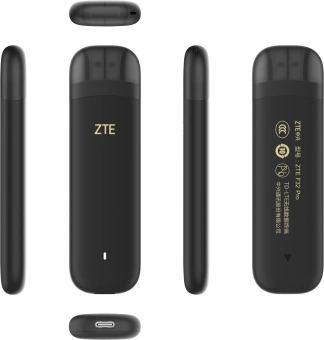 Модем 3G/4G ZTE F30Pro USB Wi-Fi VPN Firewall +Router внешний черный - купить недорого с доставкой в интернет-магазине