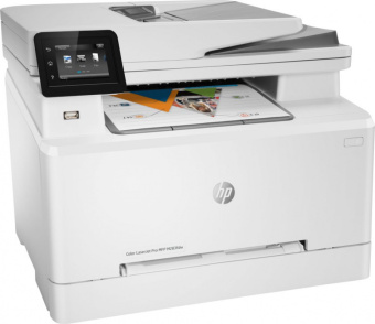 МФУ лазерный HP Color LaserJet Pro M283fdw (7KW75A) A4 Duplex Net WiFi белый - купить недорого с доставкой в интернет-магазине