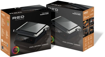 Электрогриль Red Solution G830D 2000Вт черный - купить недорого с доставкой в интернет-магазине