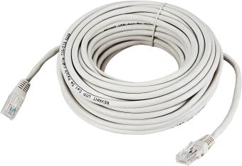 Патч-корд Rexant 18-1009 UTP RJ-45 вил.-вилка RJ-45 кат.5E 10м серый ПВХ - купить недорого с доставкой в интернет-магазине