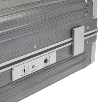 Чемодан Piquadro PQ-LM PQLM (BV7282PQLM/NCU) 40x55x20см 31л. 3.84кг. поликарбонат/натур.кожа темно-серый - купить недорого с доставкой в интернет-магазине