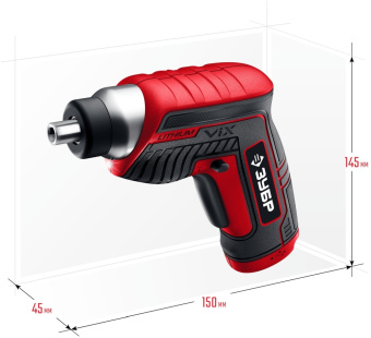 Отвертка аккум. Зубр ЗО-Е-3.6 Ли аккум. патрон:Шестигранник 6.35 мм (1/4) (кейс в комплекте) - купить недорого с доставкой в интернет-магазине