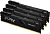 Память DDR4 4x16GB 3600MHz Kingston KF436C18BBK4/64 Fury Beast Black RTL Gaming PC4-28800 CL18 DIMM 288-pin 1.35В single rank с радиатором Ret