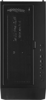Корпус Zalman Z10 Duo черный без БП ATX 7x120mm 5x140mm audio bott PSU - купить недорого с доставкой в интернет-магазине