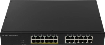 Коммутатор Zyxel GS1915-24EP-EU0101F (L2) 24x1Гбит/с 12PoE+ 130W управляемый - купить недорого с доставкой в интернет-магазине