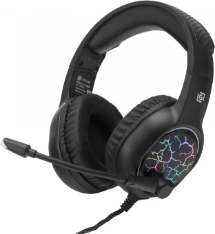 Наушники с микрофоном Оклик HS-L930G SNORTER черный 2.1м мониторные USB оголовье (1192375) - купить недорого с доставкой в интернет-магазине