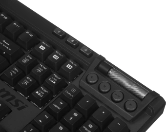 Клавиатура MSI STRIKE Pro W Silent механическая серый/черный USB беспроводная BT/Radio Multimedia for gamer LED (подставка для запястий) (S11-43RU210-CLA) кабель 2м - купить недорого с доставкой в интернет-магазине