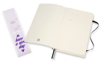 Блокнот Moleskine CLASSIC SOFT EXPENDED QP619EXP Large 130х210мм 400стр. пунктир мягкая обложка черный - купить недорого с доставкой в интернет-магазине