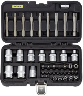 Набор инструментов Berger BG044-1214 44 предмета (жесткий кейс) - купить недорого с доставкой в интернет-магазине