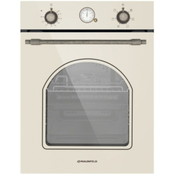 Духовой шкаф Электрический Maunfeld EOEF516RIB бежевый - купить недорого с доставкой в интернет-магазине