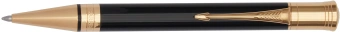 Ручка шариков. Parker Duofold K74 (1931386) Black GT M черн. черн. подар.кор. - купить недорого с доставкой в интернет-магазине