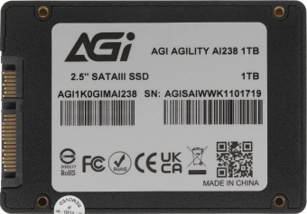 Накопитель SSD AGi SATA-III 1TB AGI1K0GIMAI238 AI238 2.5" - купить недорого с доставкой в интернет-магазине