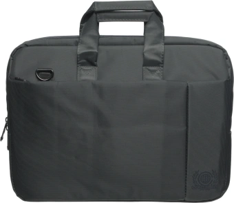 Сумка для ноутбука 15.6" Continent CC-215 GR серый нейлон/полиэстер - купить недорого с доставкой в интернет-магазине