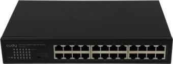 Коммутатор Cudy GS1024 (L2) 24x1Гбит/с неуправляемый - купить недорого с доставкой в интернет-магазине