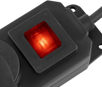 Сетевой фильтр Buro 300MDP-5-B 5м (3 розетки) черный (коробка) - купить недорого с доставкой в интернет-магазине