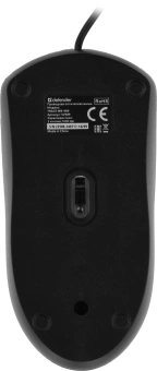 Мышь Defender Trace MB-989 черный оптическая 1000dpi USB 2but (52989) - купить недорого с доставкой в интернет-магазине