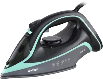 Утюг Vitek VT-8335 2600Вт черный - купить недорого с доставкой в интернет-магазине