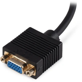 Переходник Buro DVI-D (m) VGA (f) 0.23м (BU-DVI-VGA) черный - купить недорого с доставкой в интернет-магазине