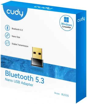 Сетевой адаптер Bluetooth Cudy BU530 USB 2.0 - купить недорого с доставкой в интернет-магазине
