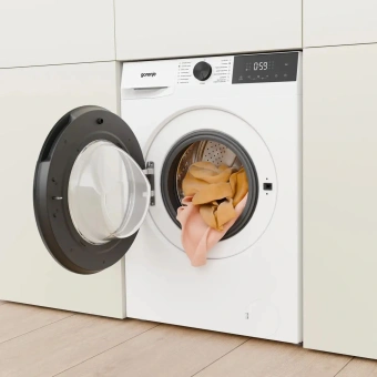 Стиральная машина Gorenje WDG2P854A3C2/C класс: A загр.фронтальная макс.:8кг (с сушкой) белый инвертор - купить недорого с доставкой в интернет-магазине