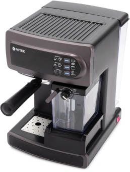 Кофеварка рожковая Vitek VT-1517 VT 1238Вт фиолетовый - купить недорого с доставкой в интернет-магазине