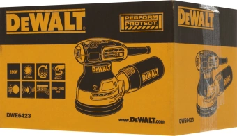 Эксцентриковая шлифмашина DeWalt DWE6423-QS D125мм - купить недорого с доставкой в интернет-магазине