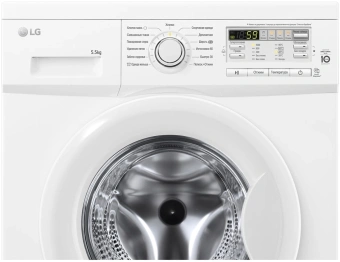 Стиральная машина LG F10B8MD класс: A загр.фронтальная макс.:5.5кг белый инвертор - купить недорого с доставкой в интернет-магазине