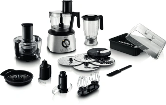 Кухонный комбайн Philips HR7778/00 1300Вт серебристый - купить недорого с доставкой в интернет-магазине