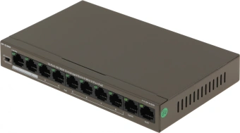 Коммутатор IP-Com F1110P-8-63W (L2) 10x100Мбит/с 8PoE 58W неуправляемый - купить недорого с доставкой в интернет-магазине